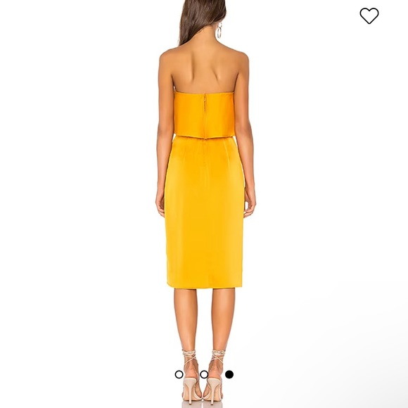 Lovers and Friends Violet Midi in Marigold - Picture 2 of 5